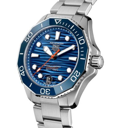 TAG Heuer Aquaracer Professional 300 Date 42mm herreur blå WBP5111.BA0013 - Billede 2