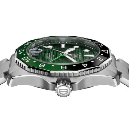 TAG Heuer Aquaracer Professional 300 GMT 42mm Herreur Grøn WBP5115.BA0013 - Billede 4
