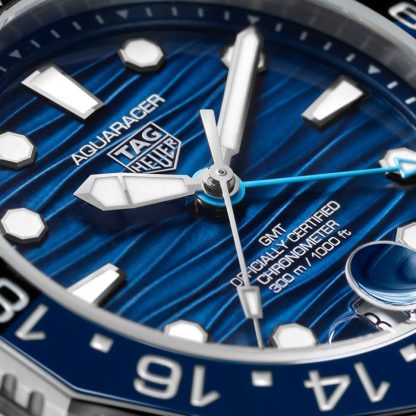 TAG Heuer Aquaracer Professional 300 GMT 42mm herreur blå WBP5114.BA0013 - Billede 3