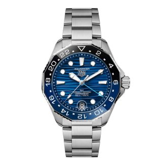 TAG Heuer Aquaracer Professional 300 GMT 42mm herreur blå WBP5114.BA0013