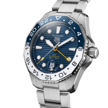 TAG Heuer Aquaracer Professional 300 GMT 43 mm herreur WBP2010.BA0632 - Billede 2