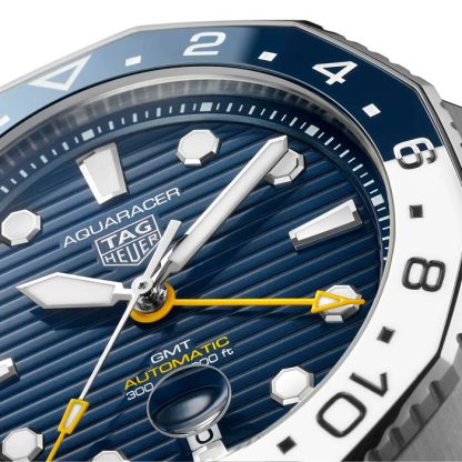 TAG Heuer Aquaracer Professional 300 GMT 43 mm herreur WBP2010.BA0632 - Billede 3