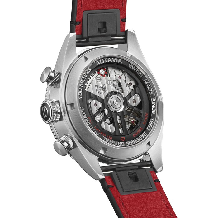 TAG Heuer Autavia Flyback Chronometer 42 mm herreur CBE511A.FC8279 - Billede 5