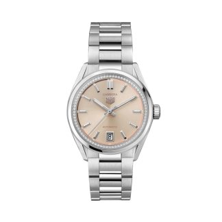 TAG Heuer Carrera 36mm Dameur Diamanter Pink WBN231A.BA0001