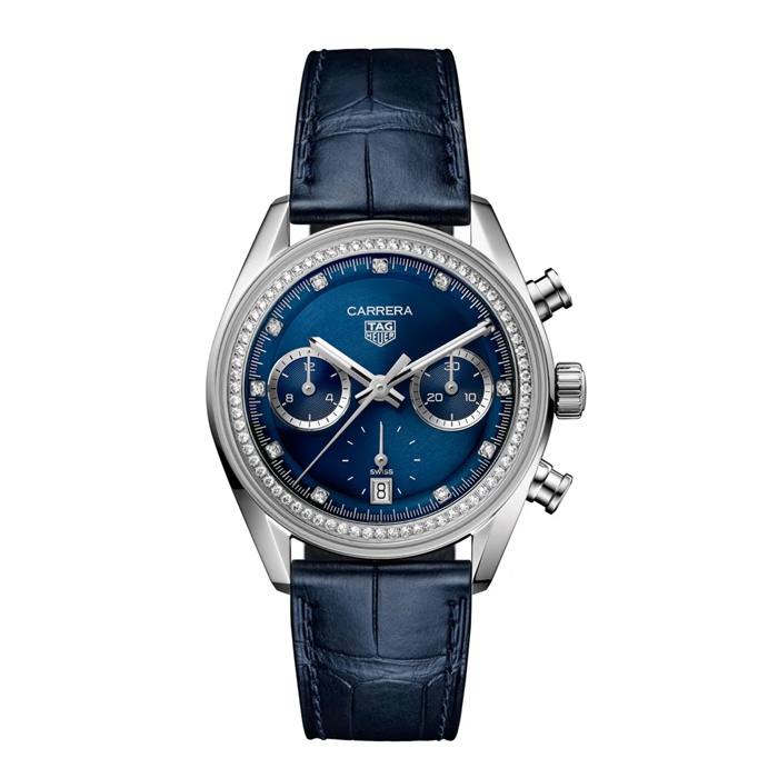 TAG Heuer Carrera 39 mm dameur Precious Blue CBS2214.FC6567