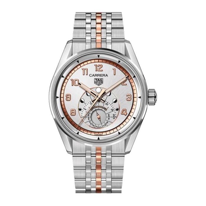 TAG Heuer Carrera Astronomer 39mm herreur sølv WBX2111.BD0002