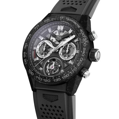 TAG Heuer Carrera Automatic Chronograph 45mm herreur CAR5A8W.FT6071 - Billede 2