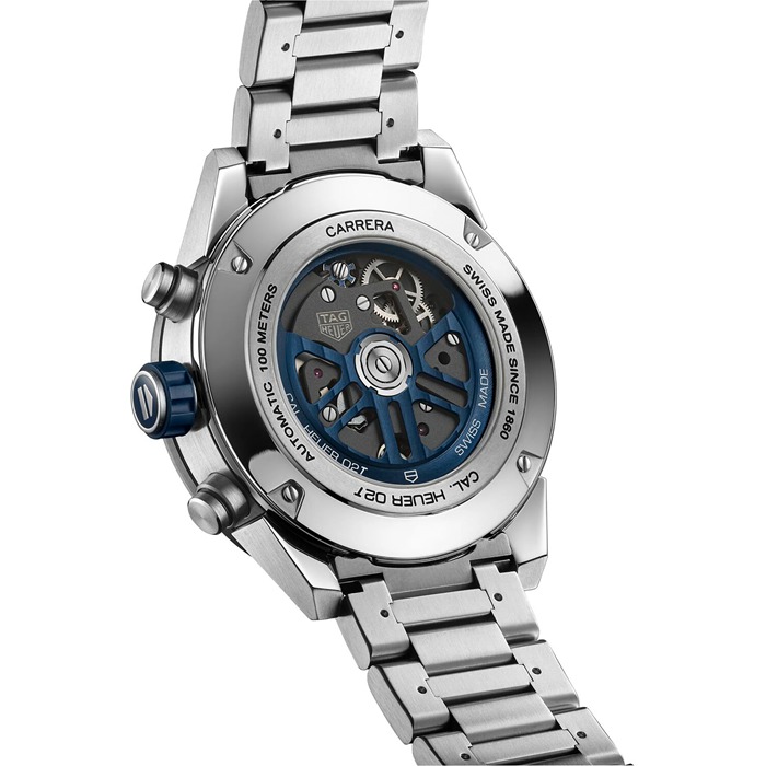 TAG Heuer Carrera Calibre Heuer 02T COSC 45mm herreur CAR5A8C.BF0707 - Billede 4