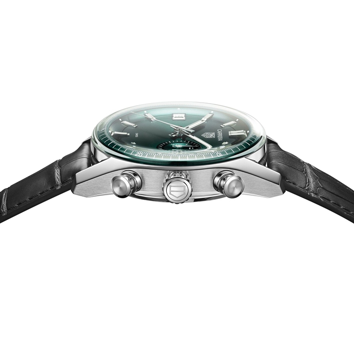 TAG Heuer Carrera Chronograph 39mm herreur grøn CBS2211.FC6545 - Billede 4