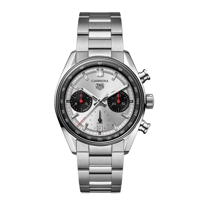 TAG Heuer Carrera Chronograph 39mm herreur sølv CBS2216.BA0041