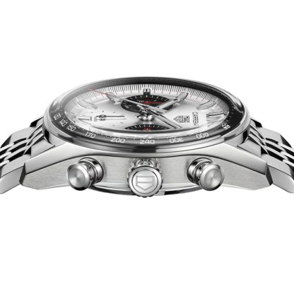 TAG Heuer Carrera Chronograph 39mm herreur sølv CBS2216.BA0048 - Billede 3