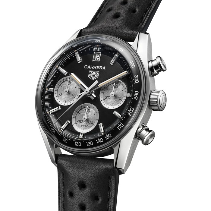 TAG Heuer Carrera Chronograph 39mm herreur sort CBS2210.FC6534 - Billede 2