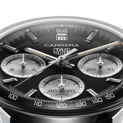 TAG Heuer Carrera Chronograph 39mm herreur sort CBS2210.FC6534 - Billede 4