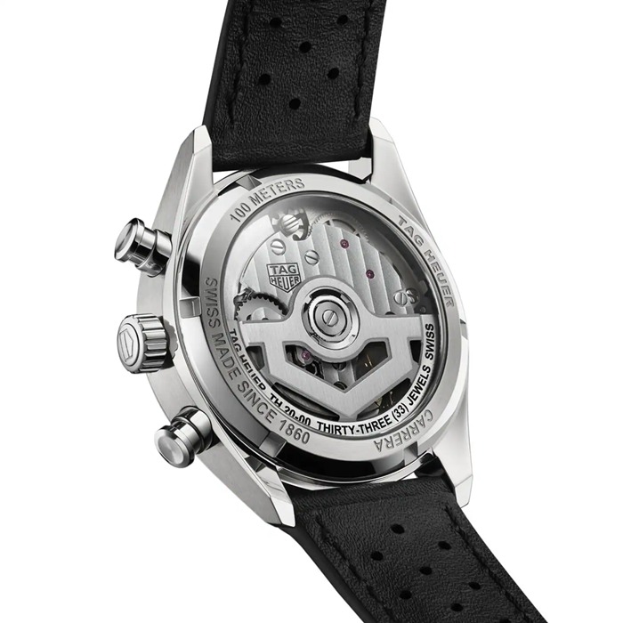 TAG Heuer Carrera Chronograph 39mm herreur sort CBS2210.FC6534 - Billede 5