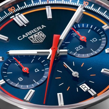 TAG Heuer Carrera Chronograph 42mm Herreur Blå CBN201D.FC6543 - Billede 2