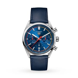 TAG Heuer Carrera Chronograph 42mm Herreur Blå CBN201D.FC6543