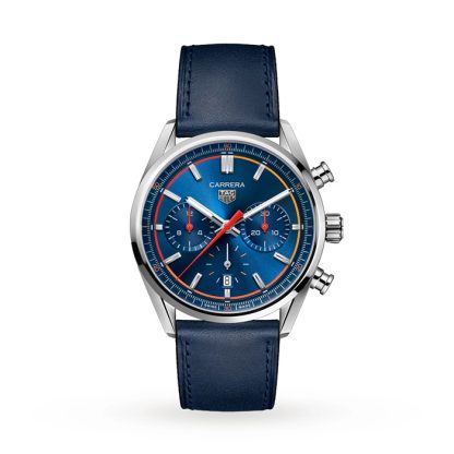 TAG Heuer Carrera Chronograph 42mm Herreur Blå CBN201D.FC6543