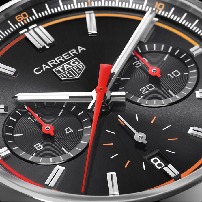 TAG Heuer Carrera Chronograph 42mm herreur sort CBN201C.FC6542 - Billede 3