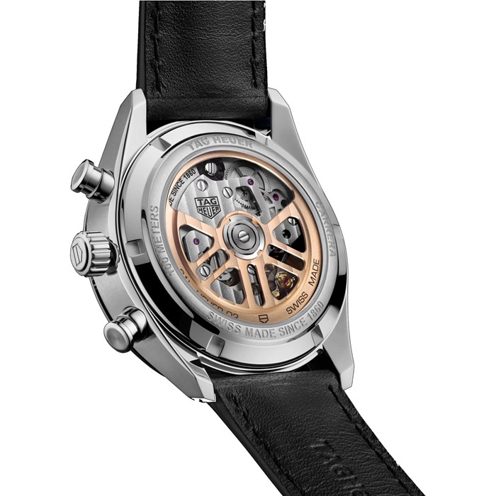 TAG Heuer Carrera Chronograph 42mm herreur sort CBN201C.FC6542 - Billede 4