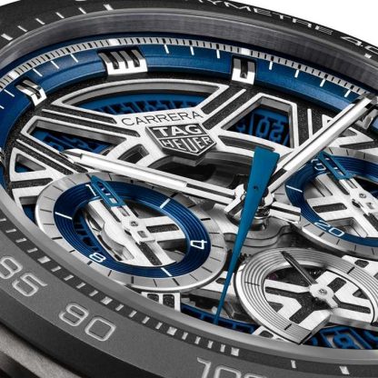 TAG Heuer Carrera Chronograph Extreme Sport 44 mm herreur blå CBU2081.FT6274 - Billede 3