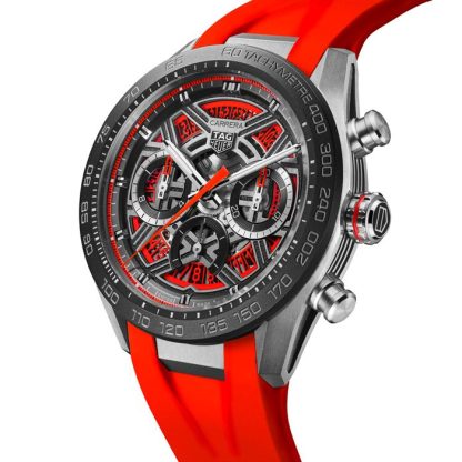 TAG Heuer Carrera Chronograph Extreme Sport 44 mm herreur rød CBU2082.FT6275 - Billede 2
