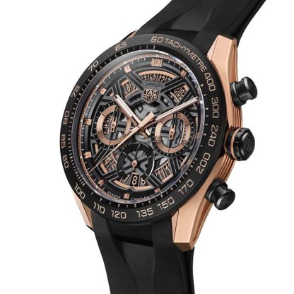 TAG Heuer Carrera Chronograph Extreme Sport 44mm herreur guld CBU2050.FT6273 - Billede 2