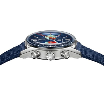 TAG Heuer Carrera Chronograph Skipper 39mm herreur blå CBS2213.FN6002 - Billede 4