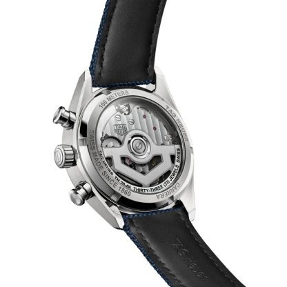 TAG Heuer Carrera Chronograph Skipper 39mm herreur blå CBS2213.FN6002 - Billede 5
