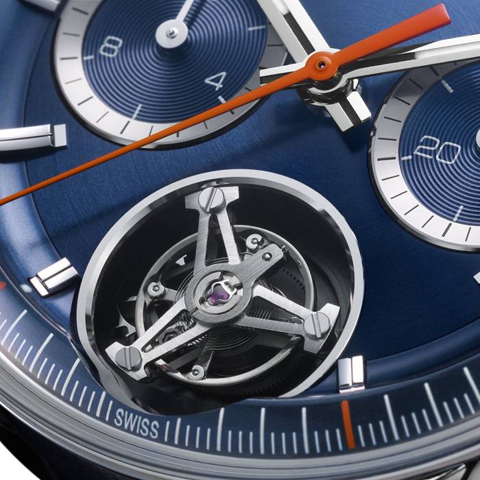 TAG Heuer Carrera Chronograph Tourbillon 42mm herreur CBS5010.FC6543 - Billede 4