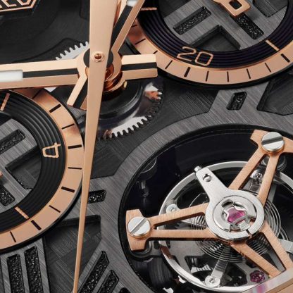 TAG Heuer Carrera Chronograph Tourbillon Extreme Sport 44mm Herreur 18k Guld & Titanium CBU5050.FT6273 - Billede 3