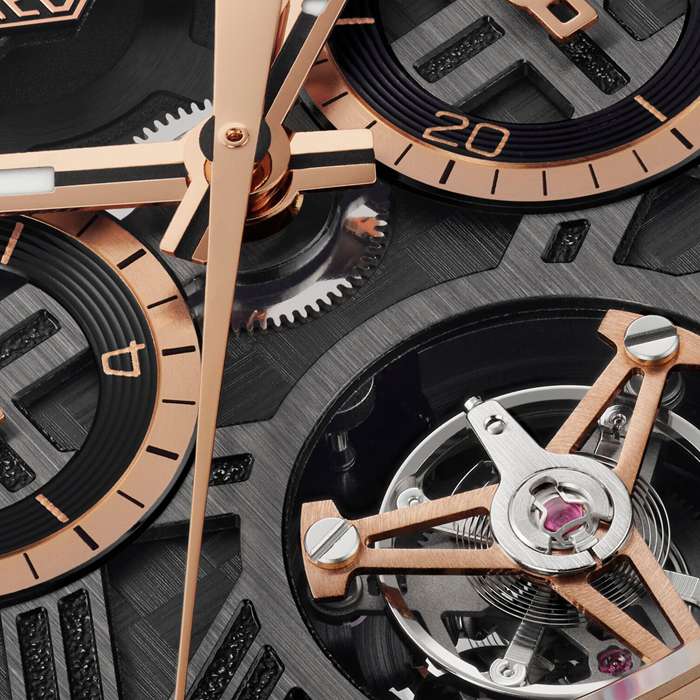 TAG Heuer Carrera Chronograph Tourbillon Extreme Sport 44mm Herreur 18k Guld & Titanium CBU5050.FT6273 - Billede 3