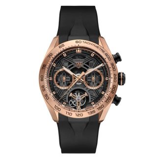 TAG Heuer Carrera Chronograph Tourbillon Extreme Sport 44mm Herreur 18k Guld & Titanium CBU5050.FT6273