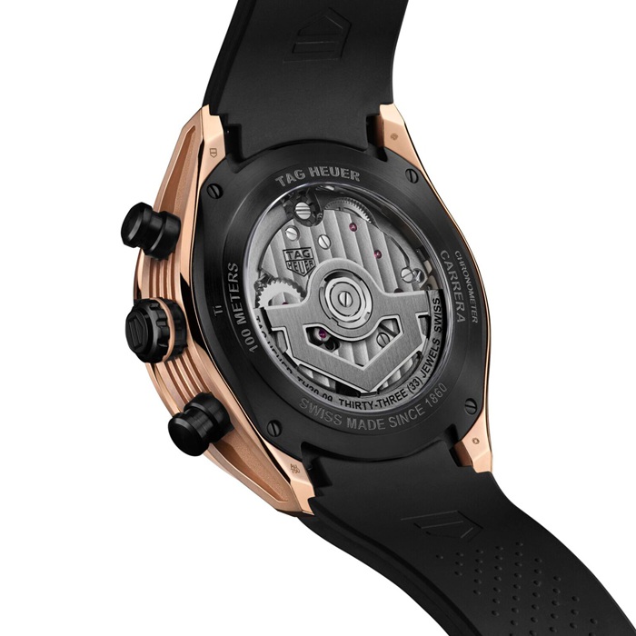 TAG Heuer Carrera Chronograph Tourbillon Extreme Sport 44mm Herreur 18k Guld & Titanium CBU5050.FT6273 - Billede 5