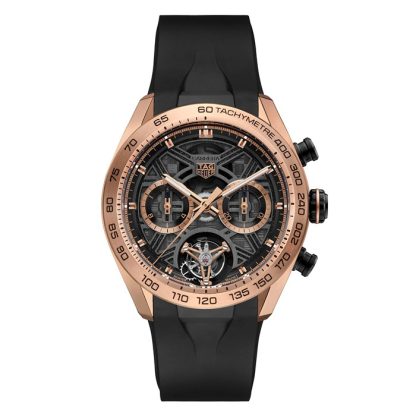 TAG Heuer Carrera Chronograph Tourbillon Extreme Sport 44mm Herreur 18k Guld & Titanium CBU5050.FT6273