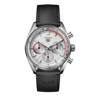 TAG Heuer Carrera Chronosprint X Porsche Special Edition 42 mm herreur sølv CBS2011.FC6529