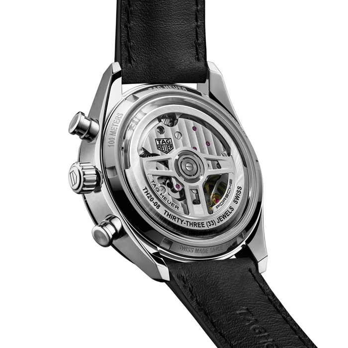TAG Heuer Carrera Chronosprint X Porsche Special Edition 42 mm herreur sølv CBS2011.FC6529 - Billede 5