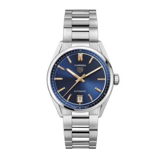 TAG Heuer Carrera Date 36 mm unisex-ur Deep Blue WBN2311.BA0001