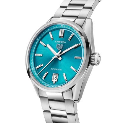 TAG Heuer Carrera Date 36mm Unisex-ur Turkis WBN2316.BA0001 - Billede 2