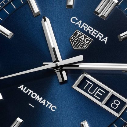 TAG Heuer Carrera Day-Date 41 mm herreur blå WDA2112.BA0043 - Billede 3