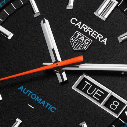 TAG Heuer Carrera Day-Date 41 mm herreur sort WDA2110.FC6614 - Billede 3