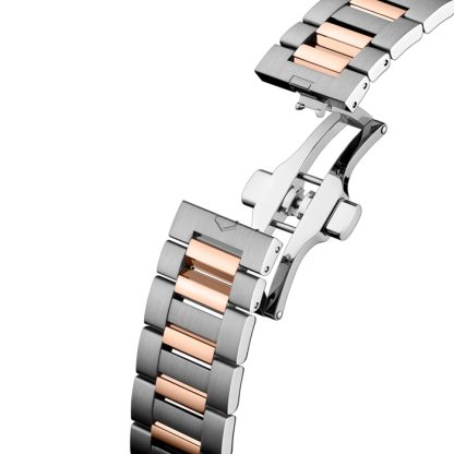 TAG Heuer Carrera Day-Date 41 mm herreur sort rosaguld WDA2111.BD0001 - Billede 5