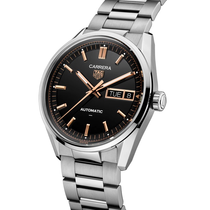 TAG Heuer Carrera Day-Date 41mm herreur sort WDA2111.BA0043 - Billede 2
