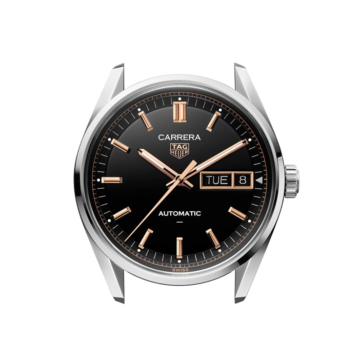 TAG Heuer Carrera Day-Date 41mm herreur sort WDA2111.BA0043 - Billede 5