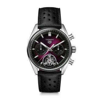TAG Heuer Carrera Glassbox Tourbillon Limited Edition 42mm Herreur Lilla CBS5017.FC6605