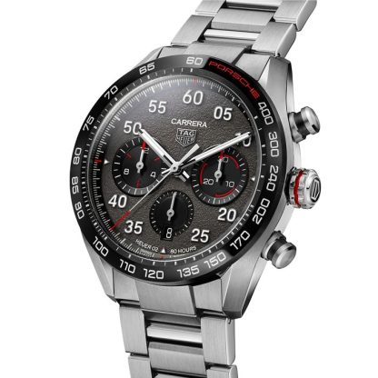 TAG Heuer Carrera Porsche Chronograph Special Edition 44 mm Calibre Heuer 02 Automatic CBN2A1F.BA0643 - Billede 2