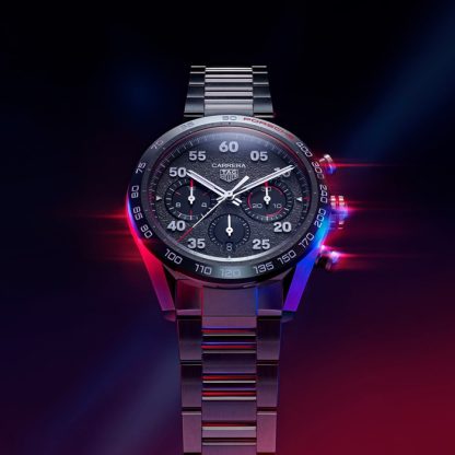 TAG Heuer Carrera Porsche Chronograph Special Edition 44 mm Calibre Heuer 02 Automatic CBN2A1F.BA0643 - Billede 5