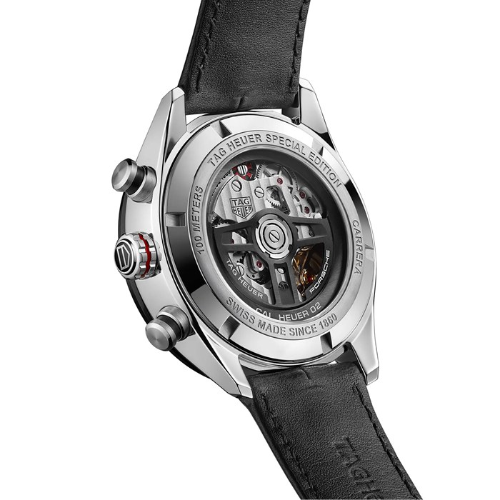 TAG Heuer Carrera Porsche Chronograph Special Edition 44 mm Calibre Heuer 02 Automatic CBN2A1F.FC6492 - Billede 4