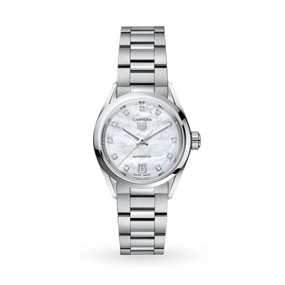 TAG Heuer Carrera Three-Hand 29 mm automatisk dameur WBN2412.BA0621