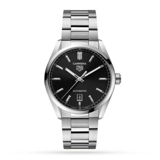 TAG Heuer Carrera Three-Hand 39 mm automatisk herreur WBN2110.BA0639