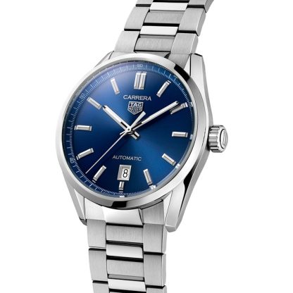 TAG Heuer Carrera Three-Hand 39 mm automatisk herreur WBN2112.BA0639 - Billede 2